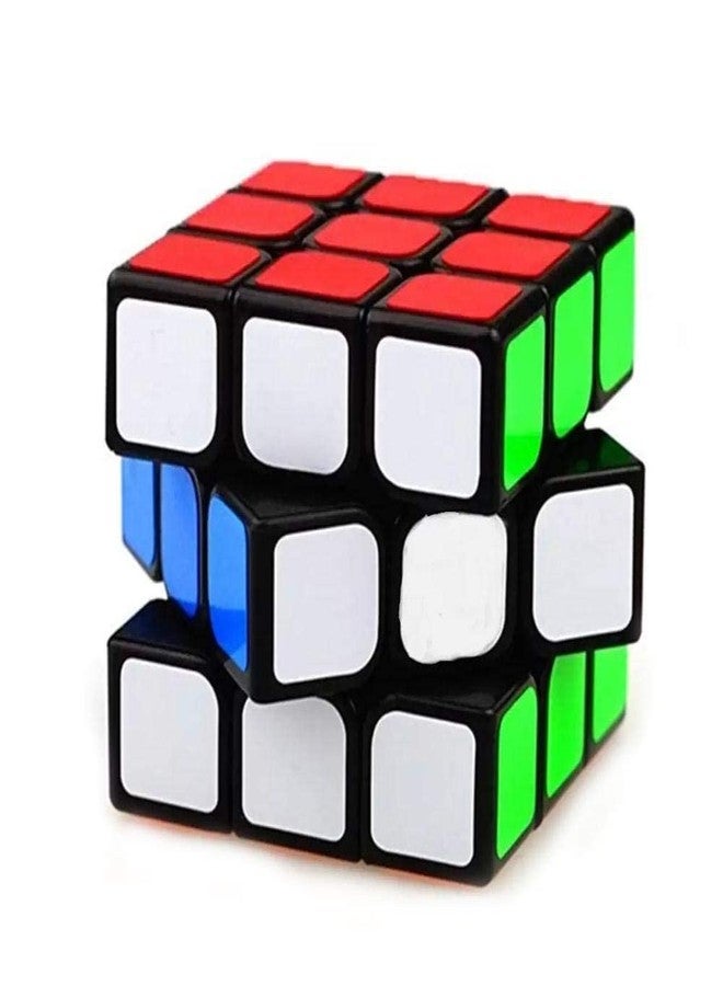 ZITWA Cubes 3x3 High Speed Sticker Less Magic Puzzle Cube Game Toy Magic Speedy Brainstorming Puzzles Cube (Multicolor) (3x3) - Image 3